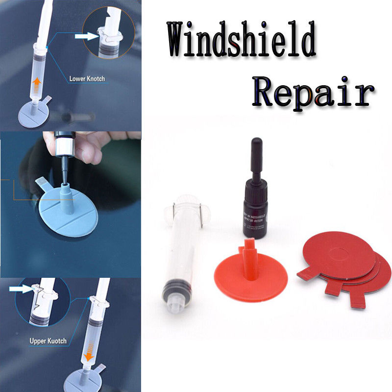 Premium Car Crack Windscreen Glass Repair Kit DIY Chip Windshield Glass Wind Screen