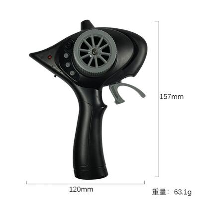 LD NSX RC auto-onderdelen shell glazen band moederbord afstandsbediening set servoarm: rozig Grey