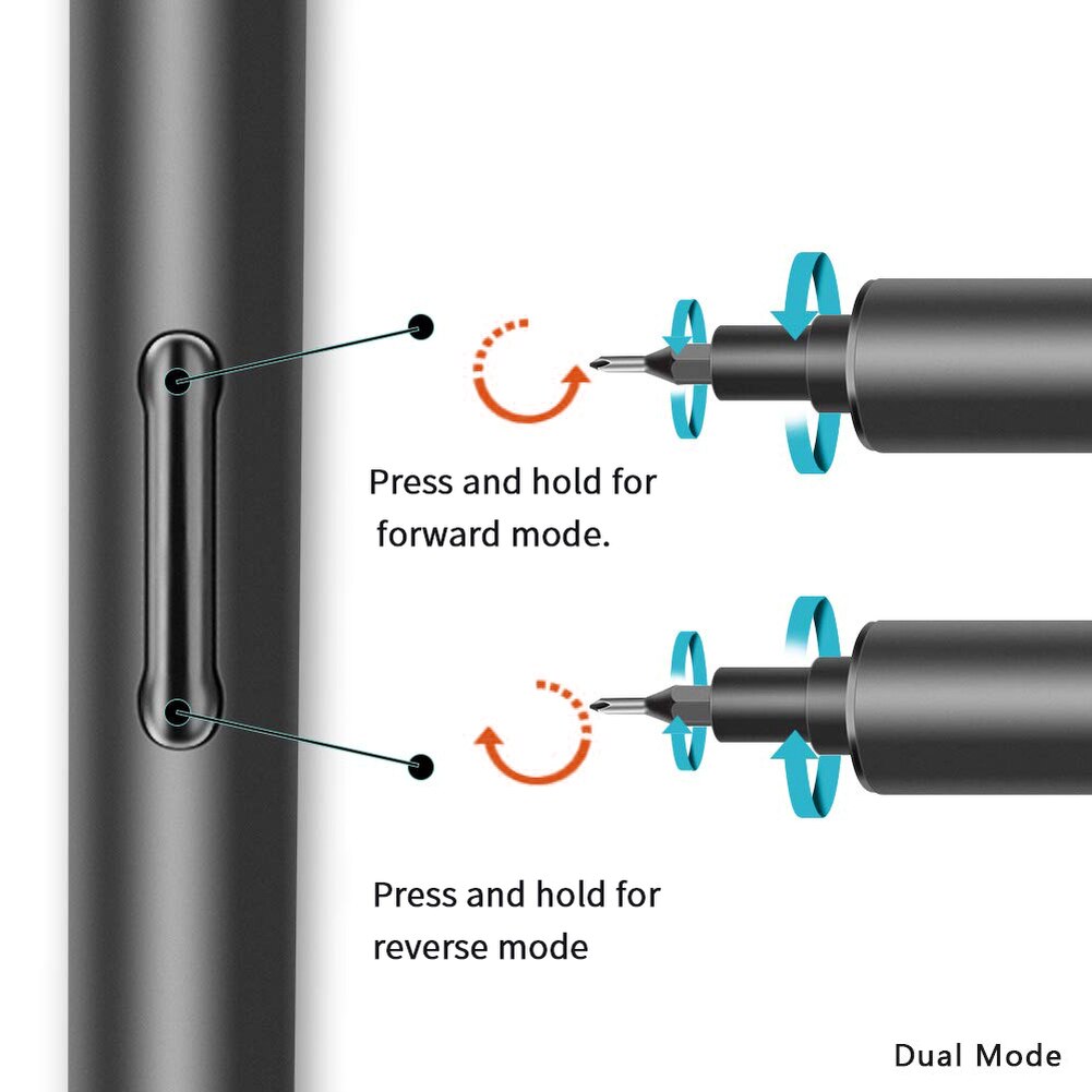 57 in 1 Electric Screwdriver Rechargeable Cordless Power Driver Bits Security Electric Screwdriver Home Improvement Tools Kit