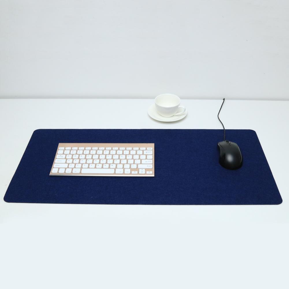 Kontor computer skrivebordsmåtte vinter varm moderne bord musemåtte uldfilt laptop pude skrivebordsmåtte computer musemåtte borddæksel