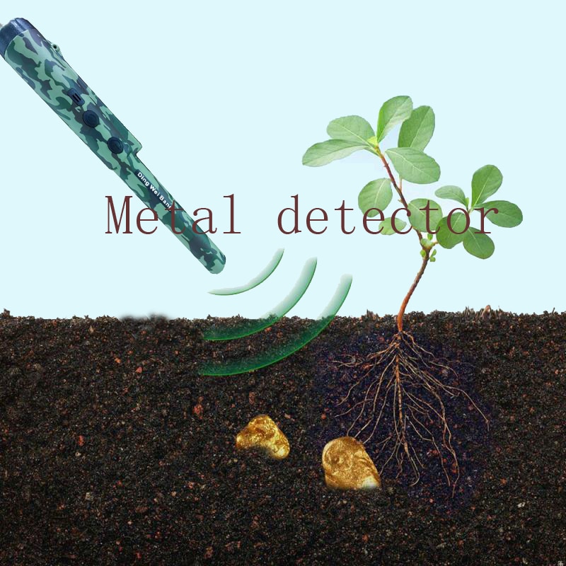 At lokalisere metaldetektor statisk tilstand graver guld finde pointer metaldetektor