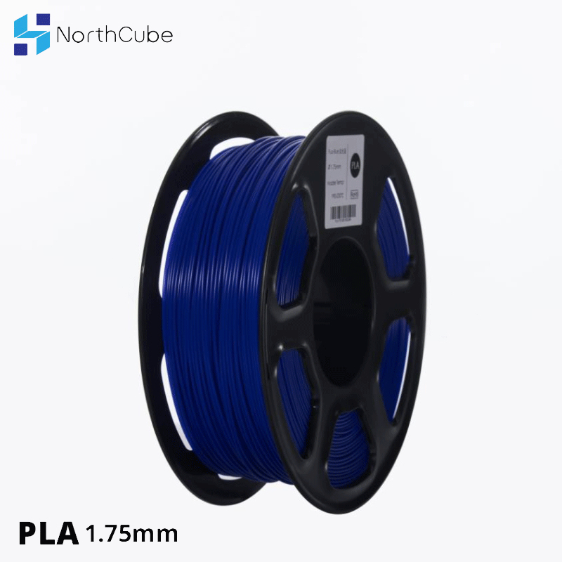 3D Printer Pla Filament 1.75 Mm Voor 3D Printers, 1Kg (2.2lbs) +/- 0.02 Mm Tl Blauw Kleur