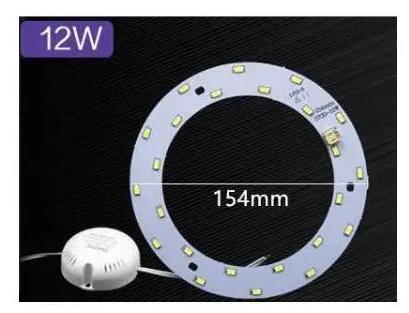 6W 12W 15W 18W 24W 36W 80W 100W LED-PANEEL Cirkel Ring Licht 220V SMD 5730 LED Ronde Plafondlamp voor Eetkamer: changeable / 32 W