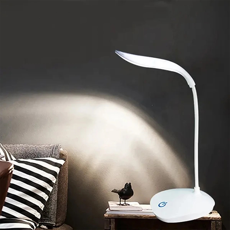Students Study LED Desk Lamp Stepless Dimmable Touch Foldable Table Lamp Bedside Reading Eye Protection Night Light Desk Lamps