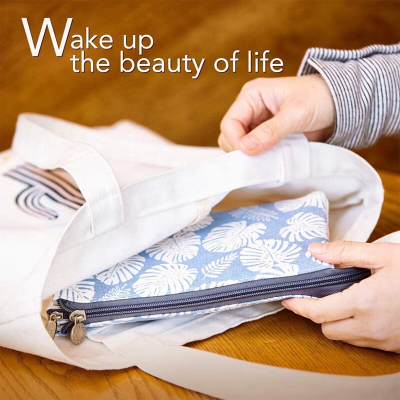 ANGOO Big Capacity Pencil Case Office School 3 Layers Pencil Bag Zipper Stationery Pouch Multifunctional Organizer