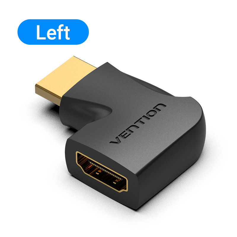 Ventie Hdmi Adapter 270 90 Graden Haakse Hdmi Male Naar Hdmi Female Converter Voor PS4 Hdtv Hdmi Kabel 4K Hdmi 2.0 Extender: AIPB0