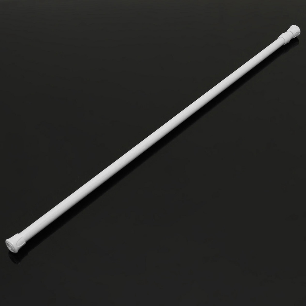 Extendable Cabinet Tension Rod Adjustable Shower Telescopic Pole Curtain Rail Pole Window Closet