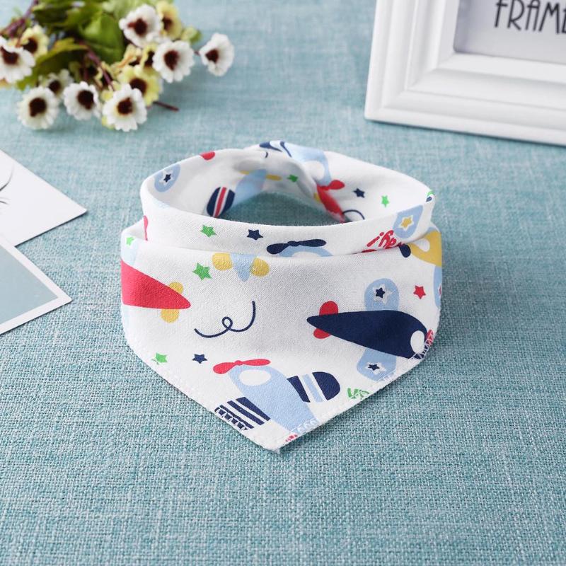 Brand 1Pcs Infant Kids Baby Unisex Feeding Saliva Towel Dribble Triangle Bandana Bibs Burp Cloths Baby: 03