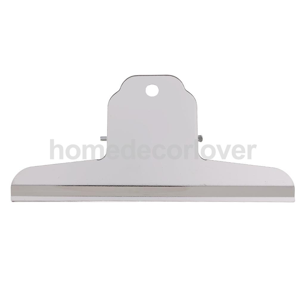 Single Multifunction School Home Office Clips Heavy Duty Stainless Steel Clips Binder Clip File Clips Sturdy Super Strong