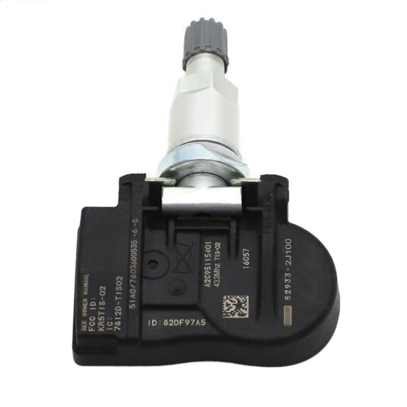 4 stk 529332 j 100 merke tpms hjuldekk trykk sensor til hyundai-verna solaris til kia sorento