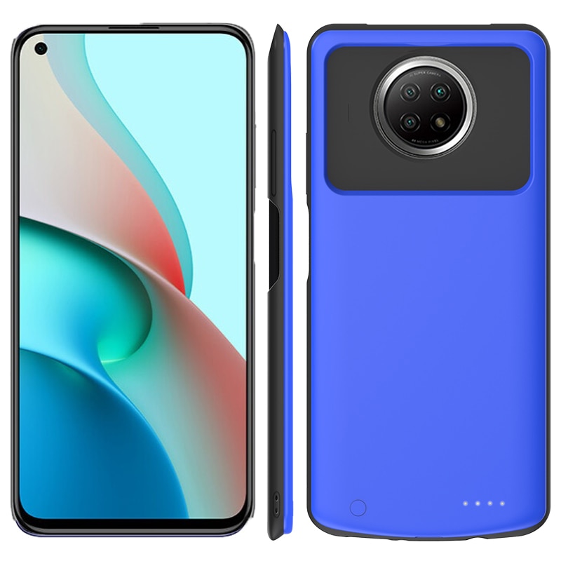 6800mAh Power Bank etui na baterie do Xiaomi Redmi Note 9 Note9T uwaga 9 Pro 5G etui do Xiaomi Mi 10i 5G/10T Lite 5G etui na baterie