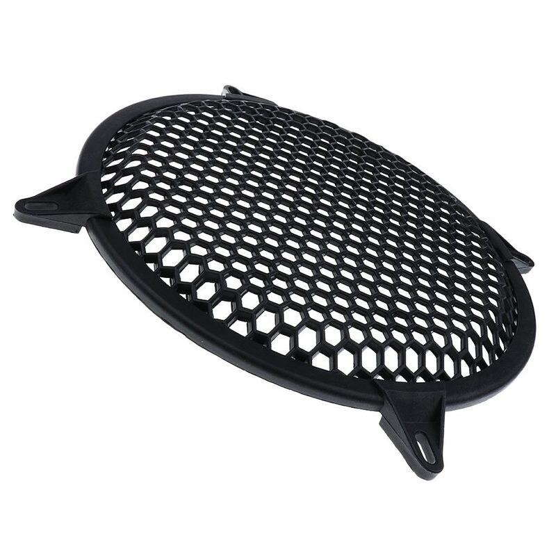 Rejilla de Subwoofer para amplificador de altavoz de coche, cubierta de rejilla, malla, 10 pulgadas