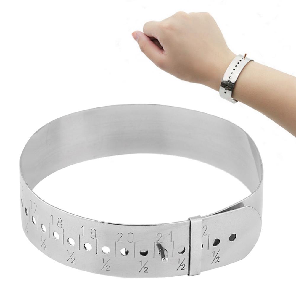 Rvs Sieraden Maken Gereedschap Verstelbare Bangle Gauge Sizer Sieraden Sieraden Maken Armband Sizing Gereedschap Voor Juwelier