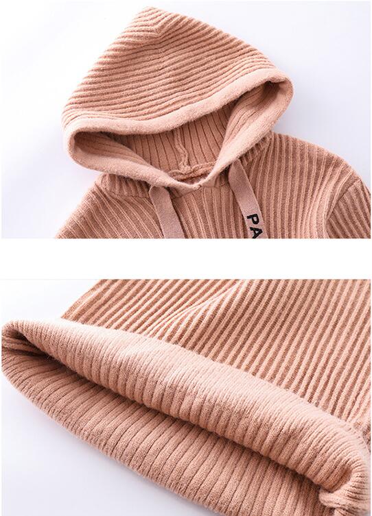 Filles adolescentes doux pull 4-14 ans filles chaudes Boutique haut vêtements enfants printemps automne vêtements d'hiver chandails enfants vêtements