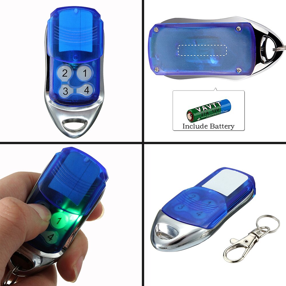 3 PCS Garage Door Remote Control ATA PTX4 TX5 CRX-1 CRX-2 GDO-2v5/2v6/2v7 Remote Control Duplicator 433.92mhz Rolling Code