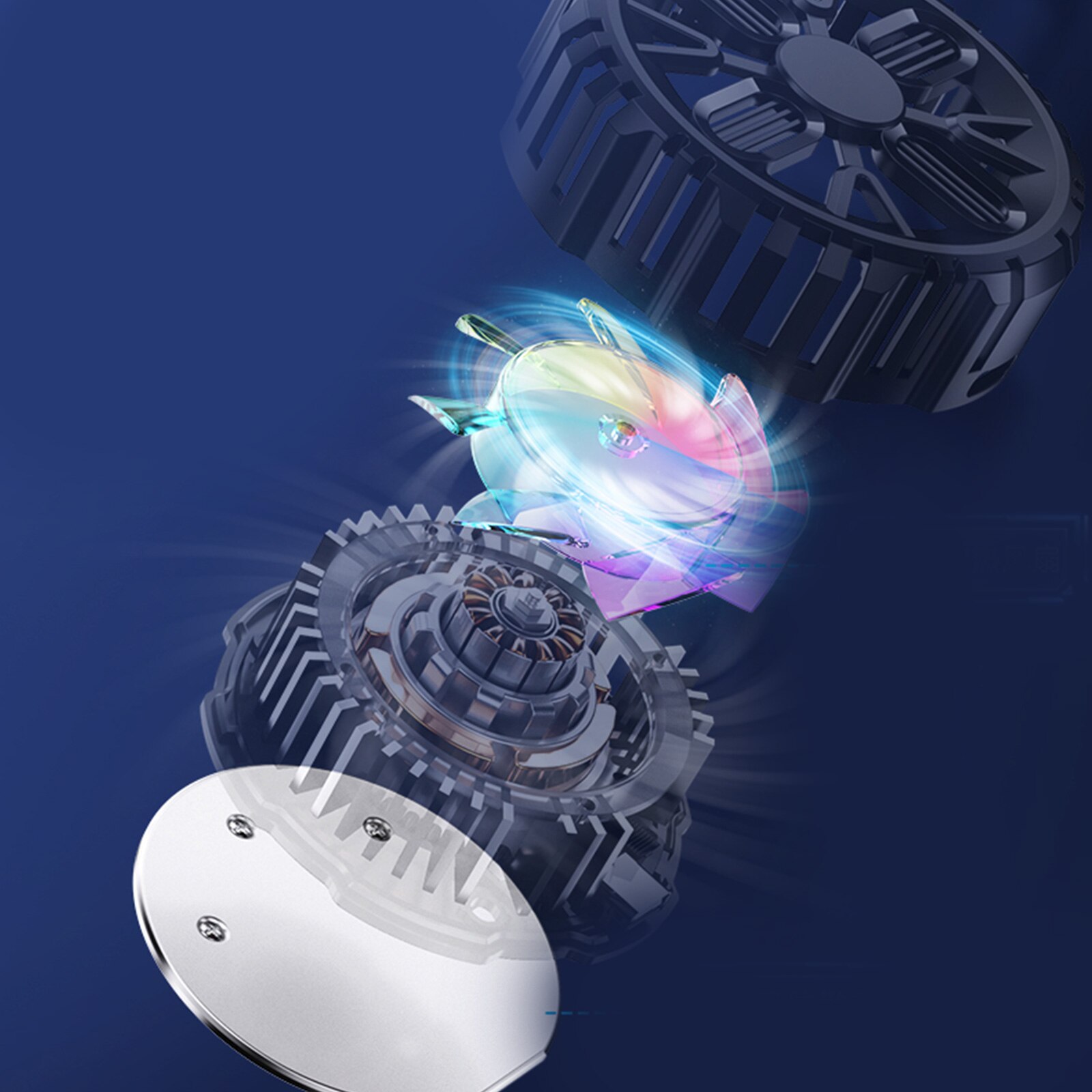Eenvoudig Te Bedienen Universele Telefoon Radiator Compatibel Voor Gaming Snelle Koelventilator Mobiele Telefoon Cooler