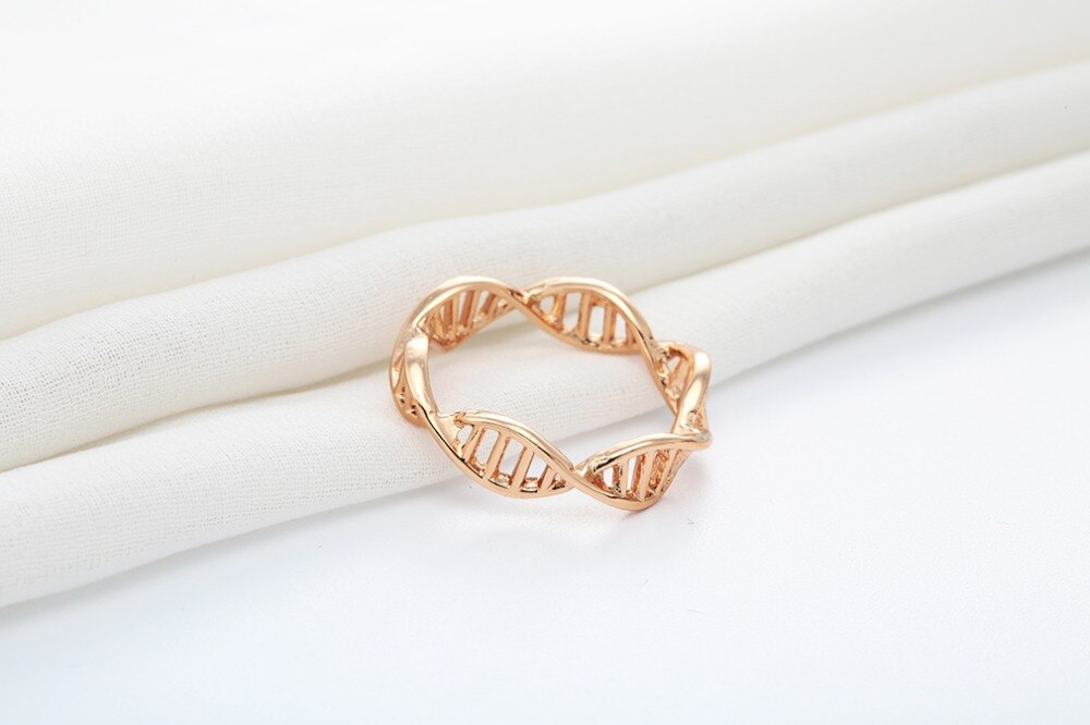 Todorova Infinity DNA Chemistry Ring Brand Jewelry Encircle Ring for Women Men Wedding Band Statement Rings bijoux