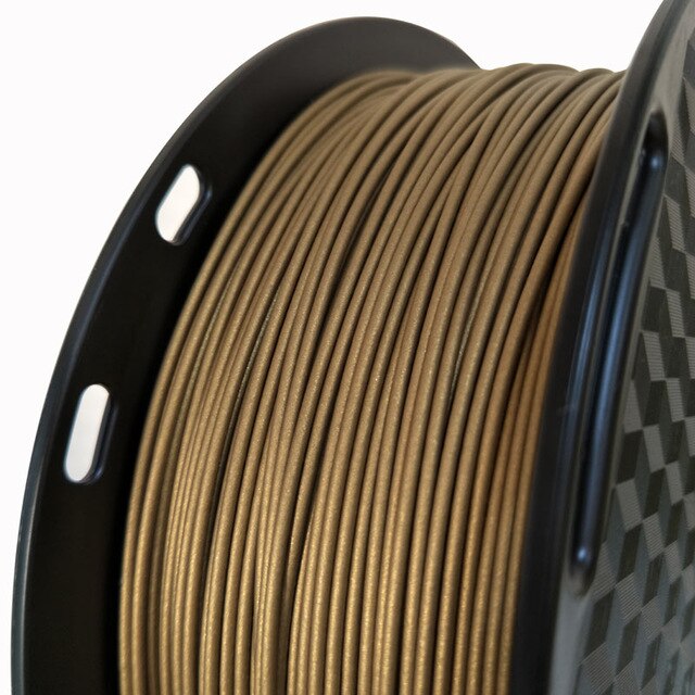 Metall PLA 1,75mm 3D Drucker Filament 1Kg Spule Metall Farbe Gold Silber Kupfer matt Bronze- metallisch PLA Druck materialien: gefrostet Bronze-