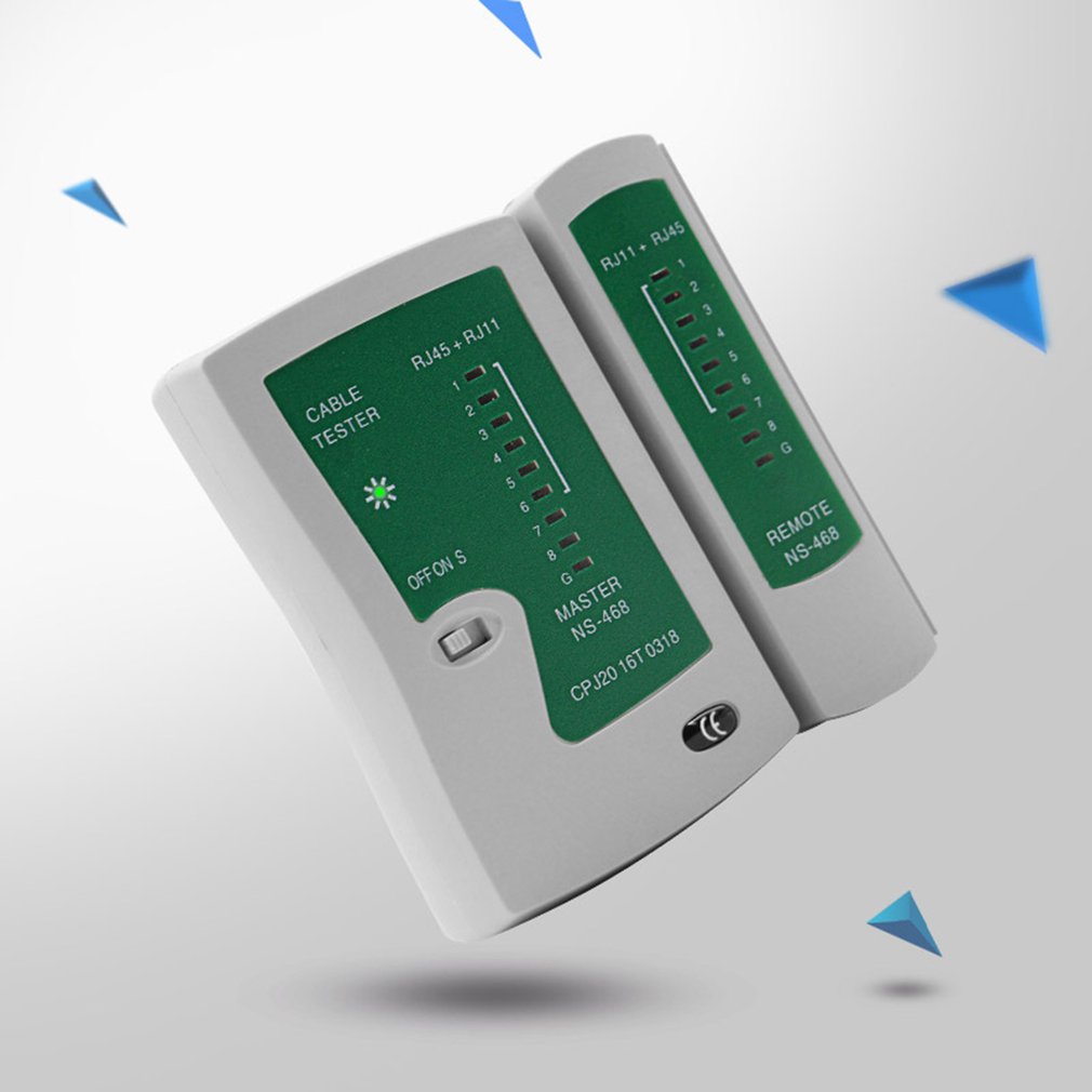 Prämie Netzwerk Kabel Tester RJ45 RJ11 RJ12 Katze5 UTP LAN Kabel Tester Detektor Fernbedienung-Prüfung werkzeuge