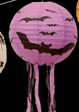 Halloween dekorasjon papir gresskar hengende lykt halloween dekorasjoner til hjem skrekk lykt rekvisita: 2