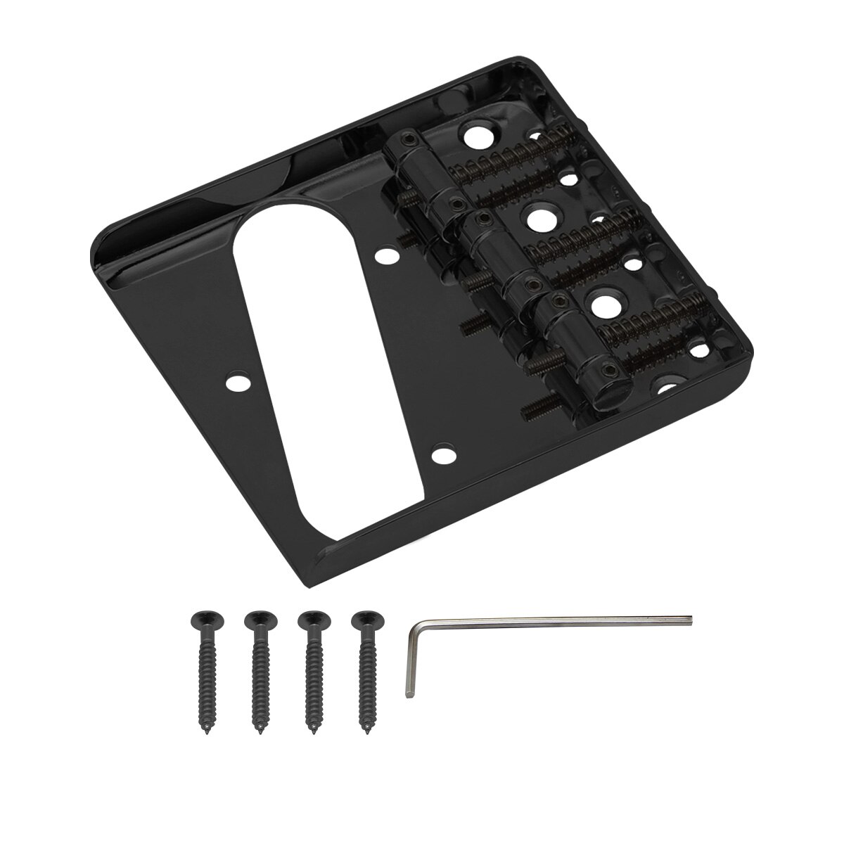 FLEOR 3PCS Alnico 5 Conjunto De Captadores De Guitarra Elétrica Hot Rails & Single Coil