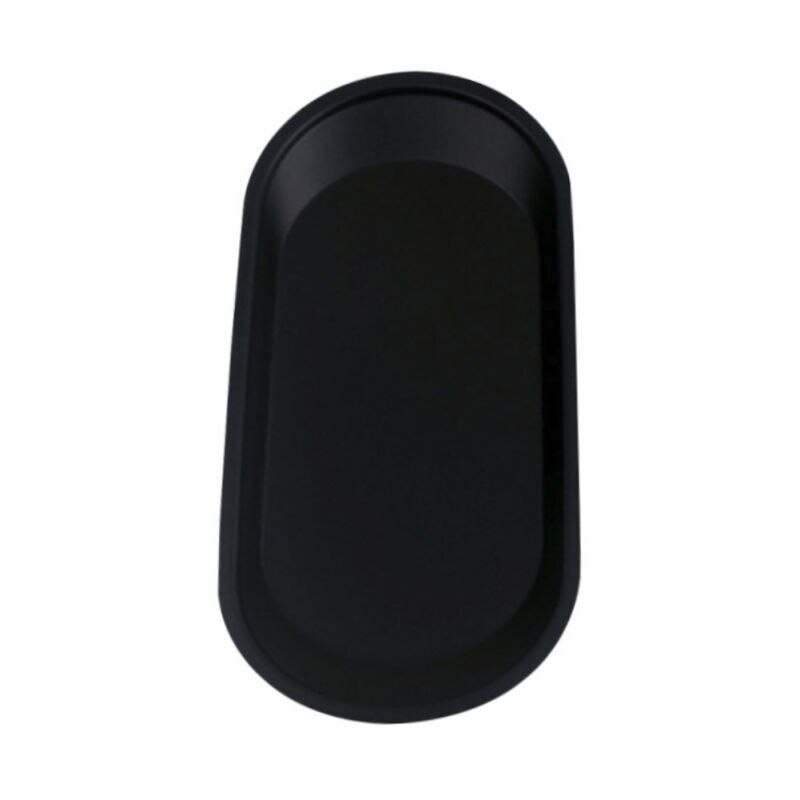 Black Metal Storage Tray Oval Lettering Fruit Plate Small Items Jewelry Display Tray Mirror Storage Tray Home Storage: A2 L