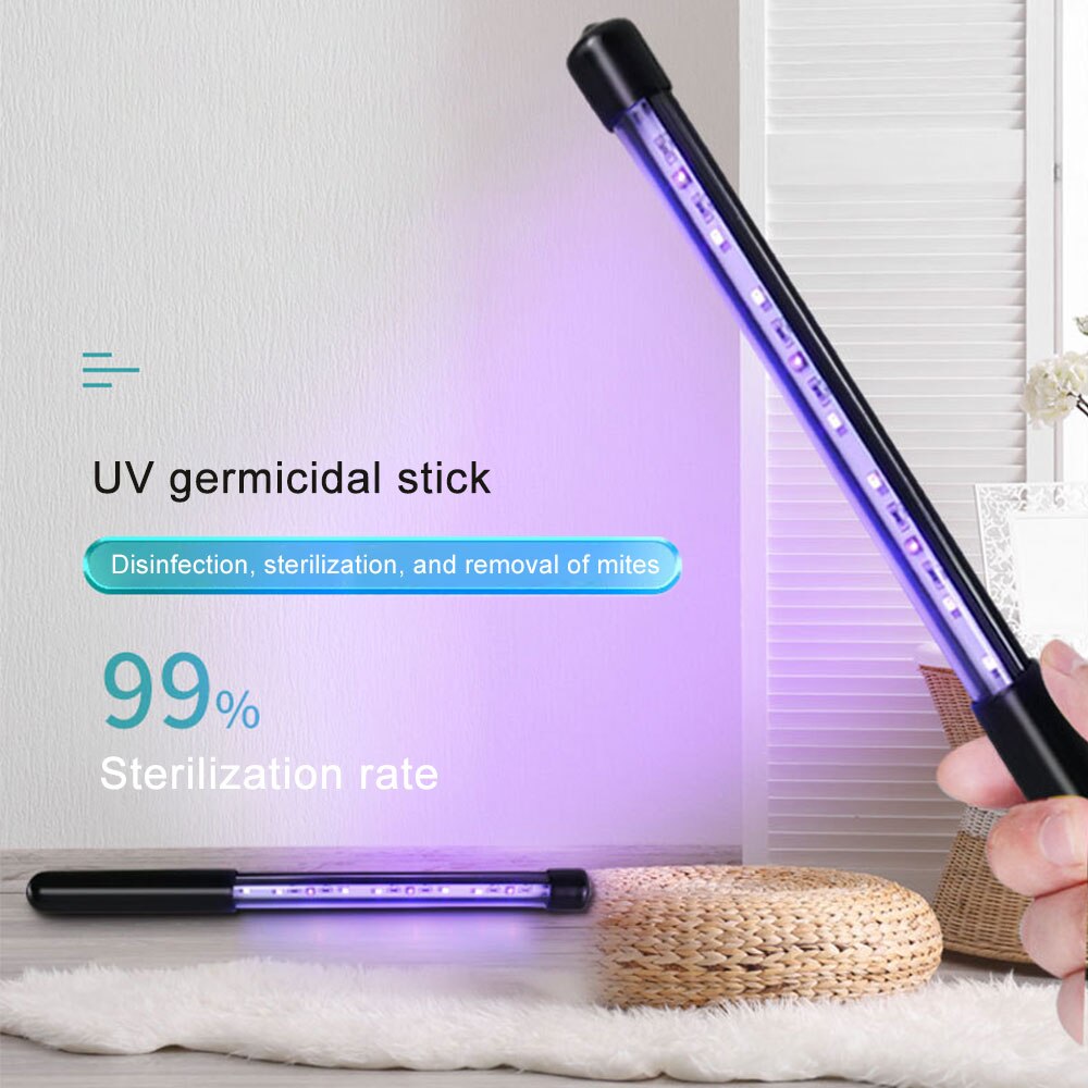 3W/5W Draagbare Kleine Uv Lamp Usb Power Kiemdodende Sterilisatie Lamp Hotel Home Reizen Ultraviolet Desinfectie Lamp