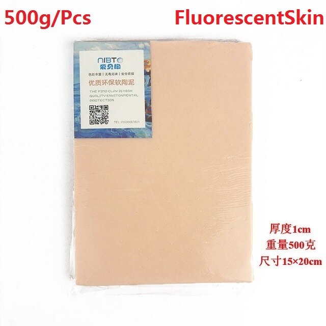 2019 nya 500g mjuk lera manuell giftfri e-skydd färg lera skulptur plasticine polymer barn student: N34