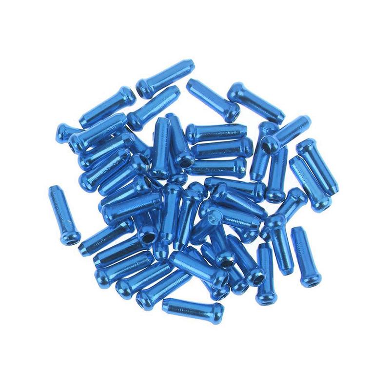 50 Stks/partij Fiets Brake Shifter Inner Cable End Cable Inner Shift Kabel Voor Brake Derailleur Caps Cap Tips Draad past: 4