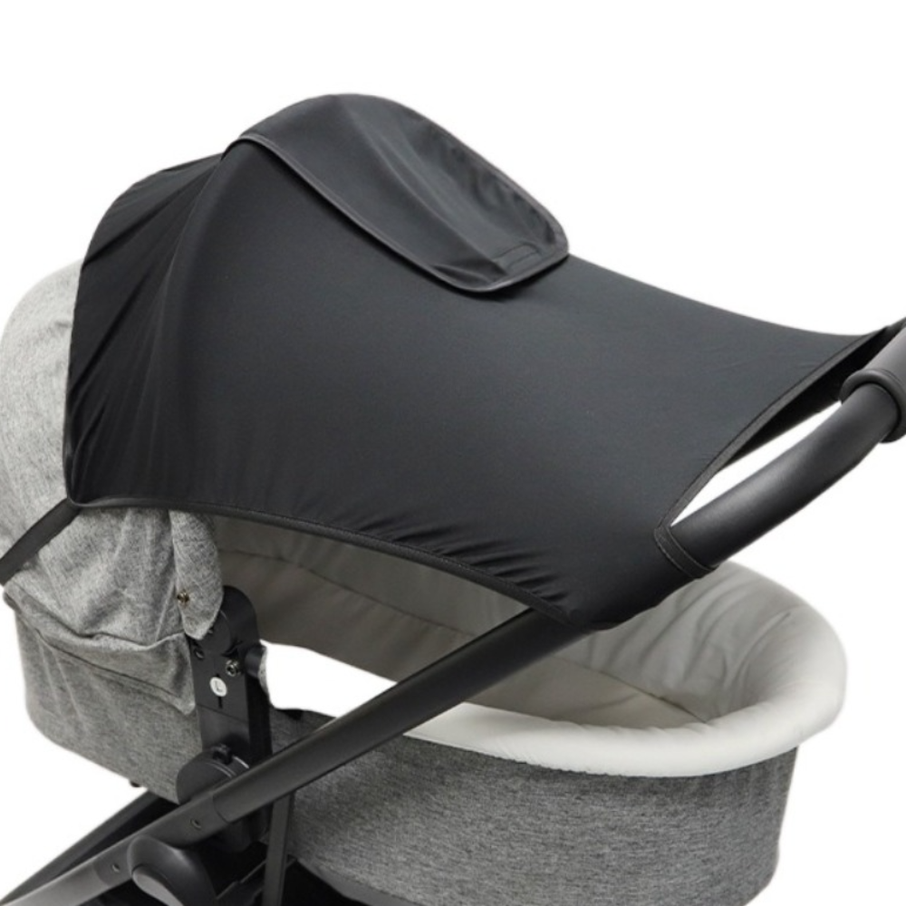 Verlengde kinderwagen zonnekap zonnescherm lichtgewicht kinderwagenkap ademend waterdicht kinderwagenzonnescherm babyverzorging: Groente