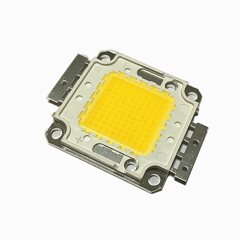 2 stk/parti 10w 20w 30w 50w 100w cob led chip lampe pære chips til spotlight projektør have firkantede integrerede led lysperler