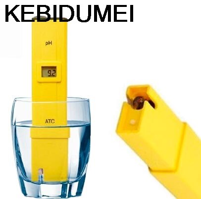 Portable Pen Pocket Digital Water PH Meter Tester Measure Range 0.0-14.0pH for Aquarium Pool Water Laboratory Soil