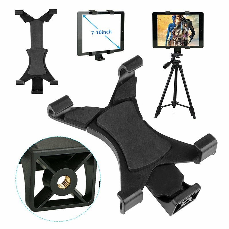 Trípode Universal para tableta, soporte de montaje para iPad Galaxy, con adaptador de rosca de 1/4 &quot;, en oferta
