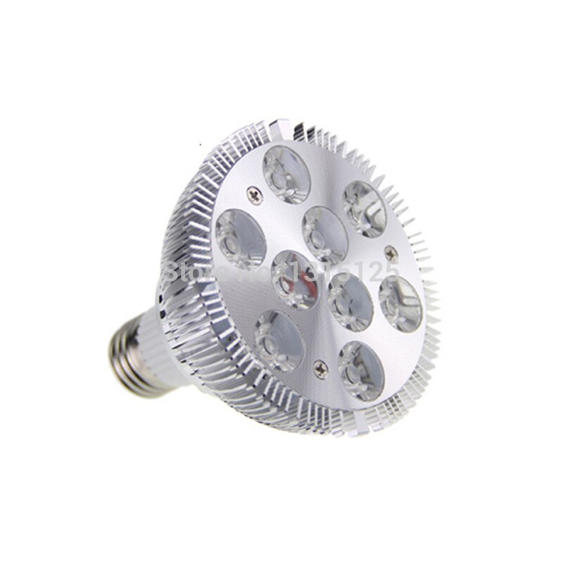 Free shipping18W LED PAR30 Light,High Power PAR30 Bulb Light E27 Spotlight AC85-265V Warm White/white