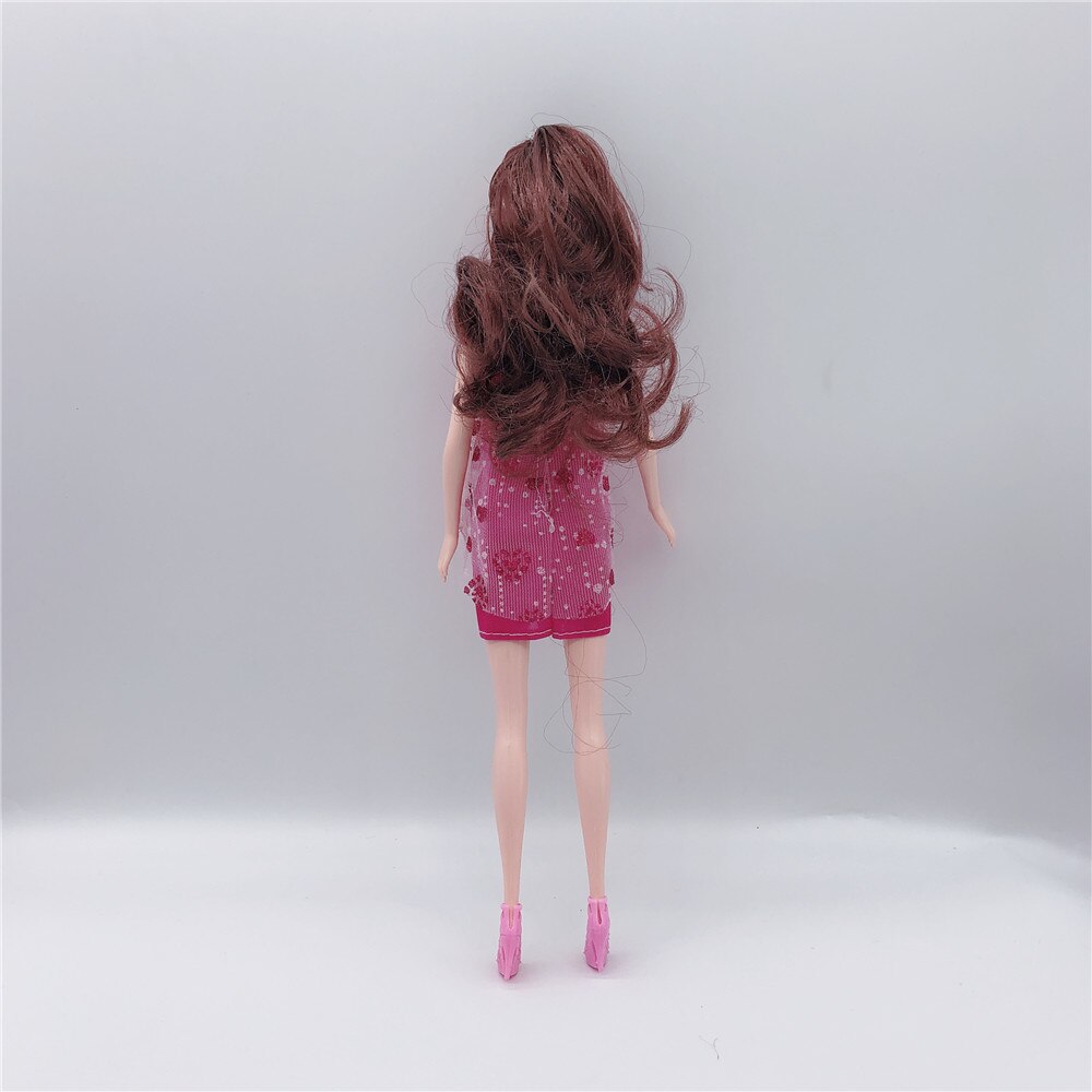 11.5 "/ 5" 2020 mais recente moda grávida barbies boneca mãe-criança combinação banheira + dupla cadeira de jantar crianças brinquedo plástico
