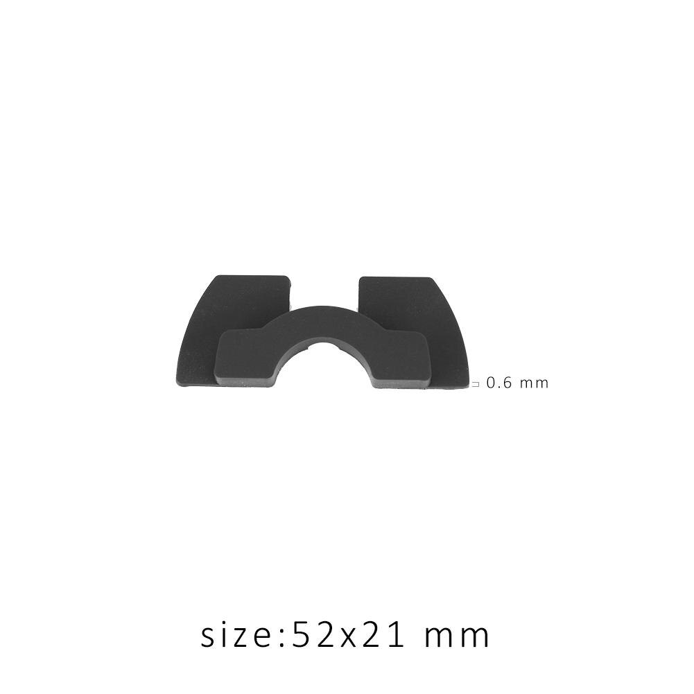 M365 Electric Scooter Shake Reducers Front Fork Vibration Shake Rubber Pad Pole Avoid Damping Folding Cushion Modified Accessory: 1pc 0.6mm