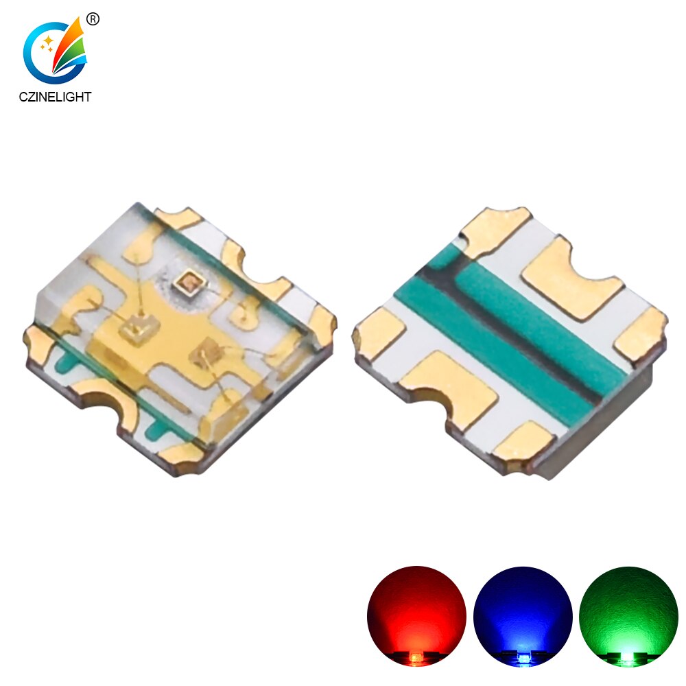 1000pcs/bag Czinelight Selling Small Chip 0603 6pin Rgb Smd Led Emitting Diode