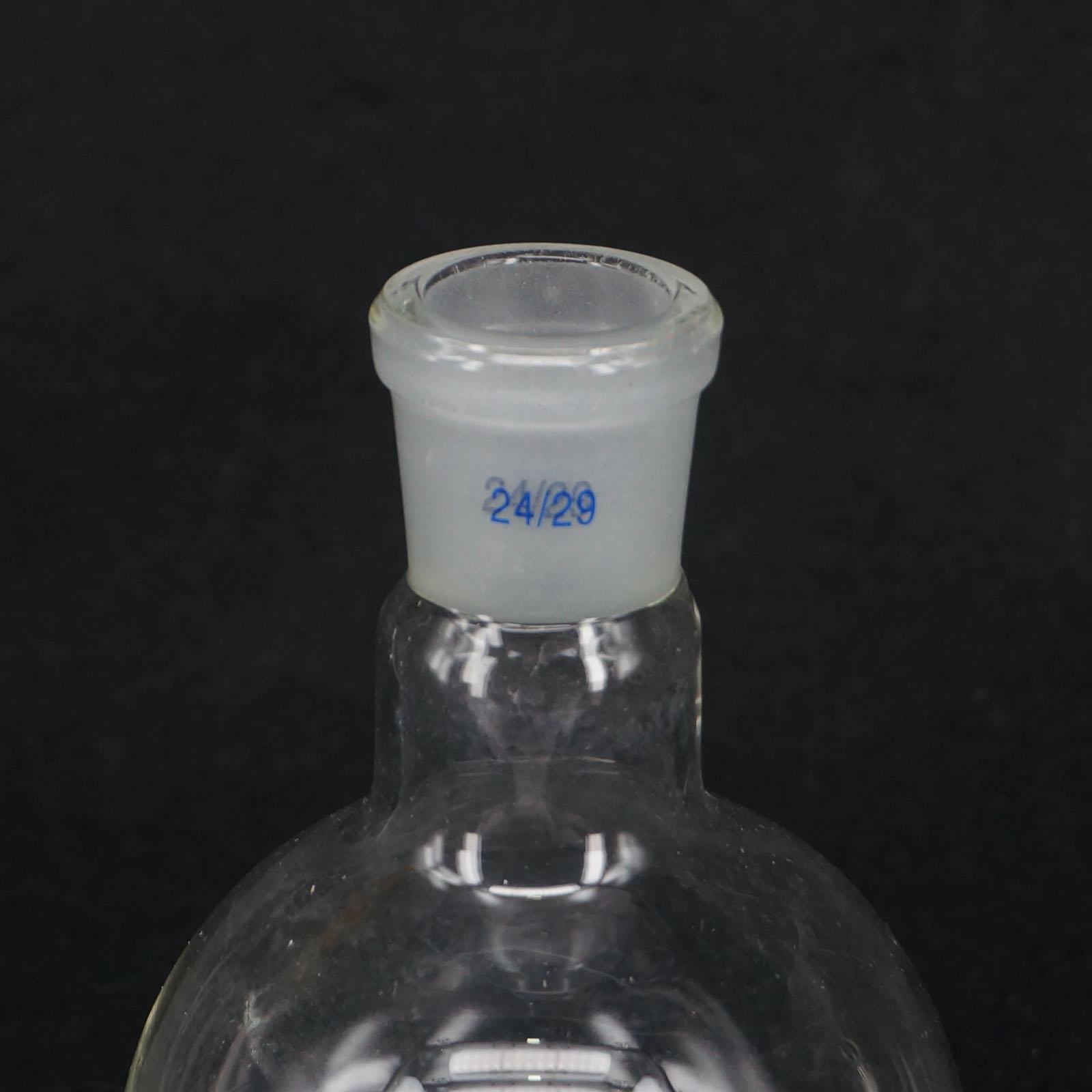 250Ml 24/29 Borosilicaatglas Korte Hals Platte Kolf Kolf Voor Laboratorium