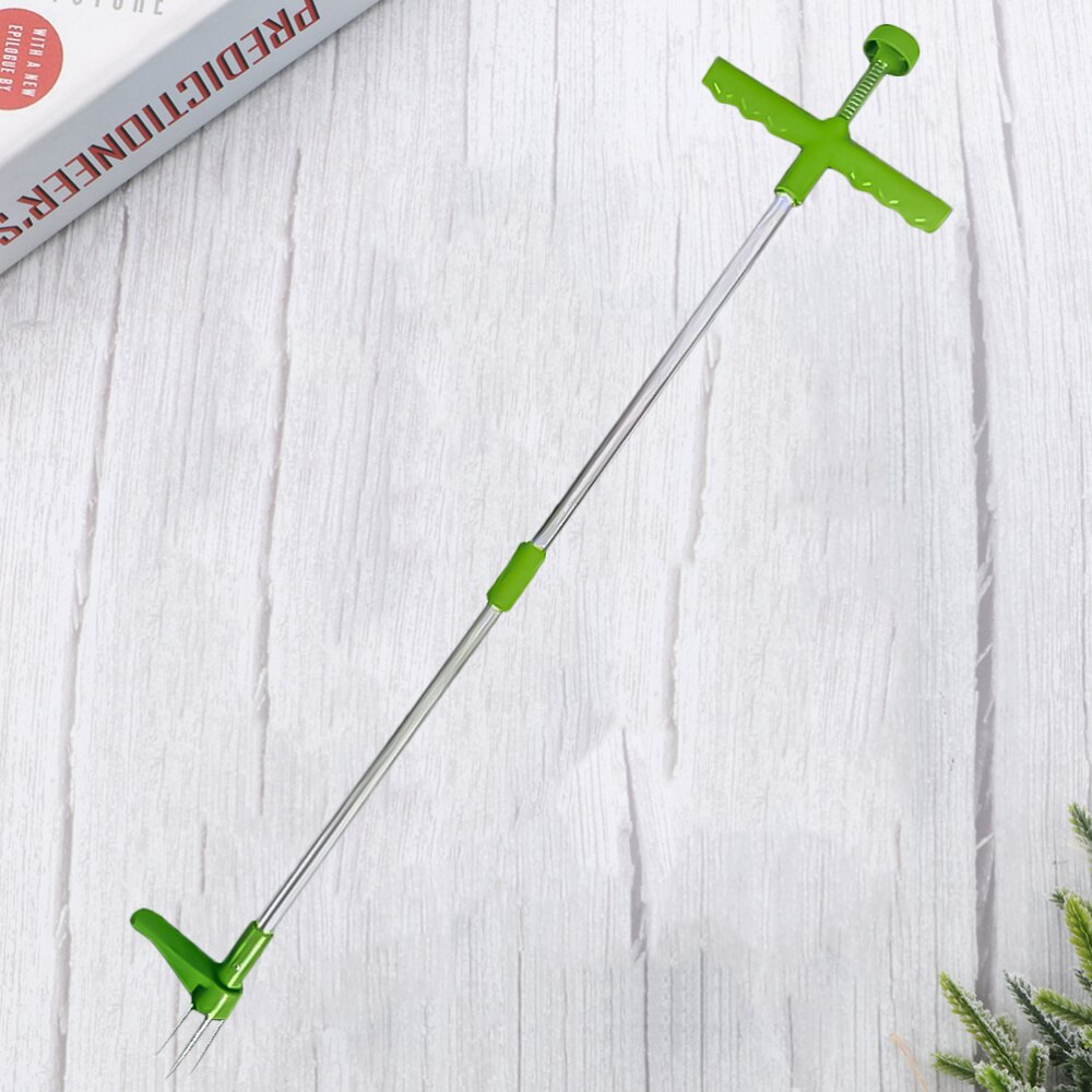 1 Pc Stand Up Weeder Twist Stainless Steel Weeding Device for Lawn Garden