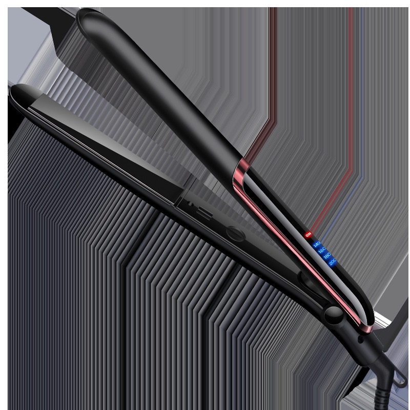 2in1 110v-220v ceramic Automatic hair straightener fast heating lengthened multifunctional hair straightener for dry wet hair