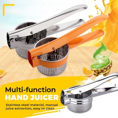 Manuell citruspresspress hand apelsinpressare citronfruktsaftpressare citruspressmaskin rostfritt stål köketillbehör för hem