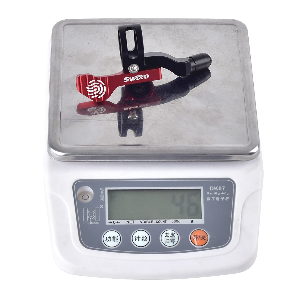 SWTXO Mountain Bike Dropper Seatpost Remote Lever Aluminum Alloy Adjustable Removable Bicycle Shifter for Suspension Seatpost