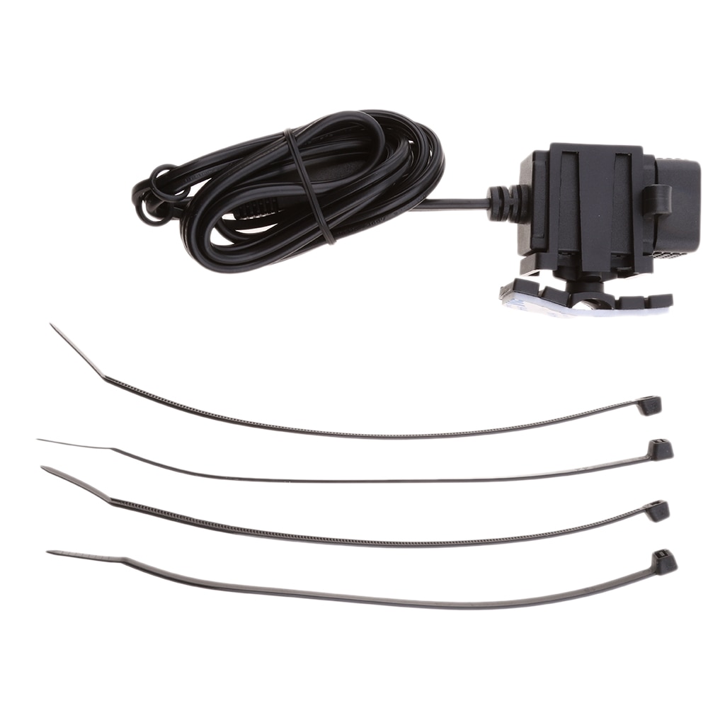 Vedenpitävä moottoripyörän kaksois-usb-laturisovitin latausportti 12v to 5v/2.1a matkapuhelin tableteille gps ja muille laitteille