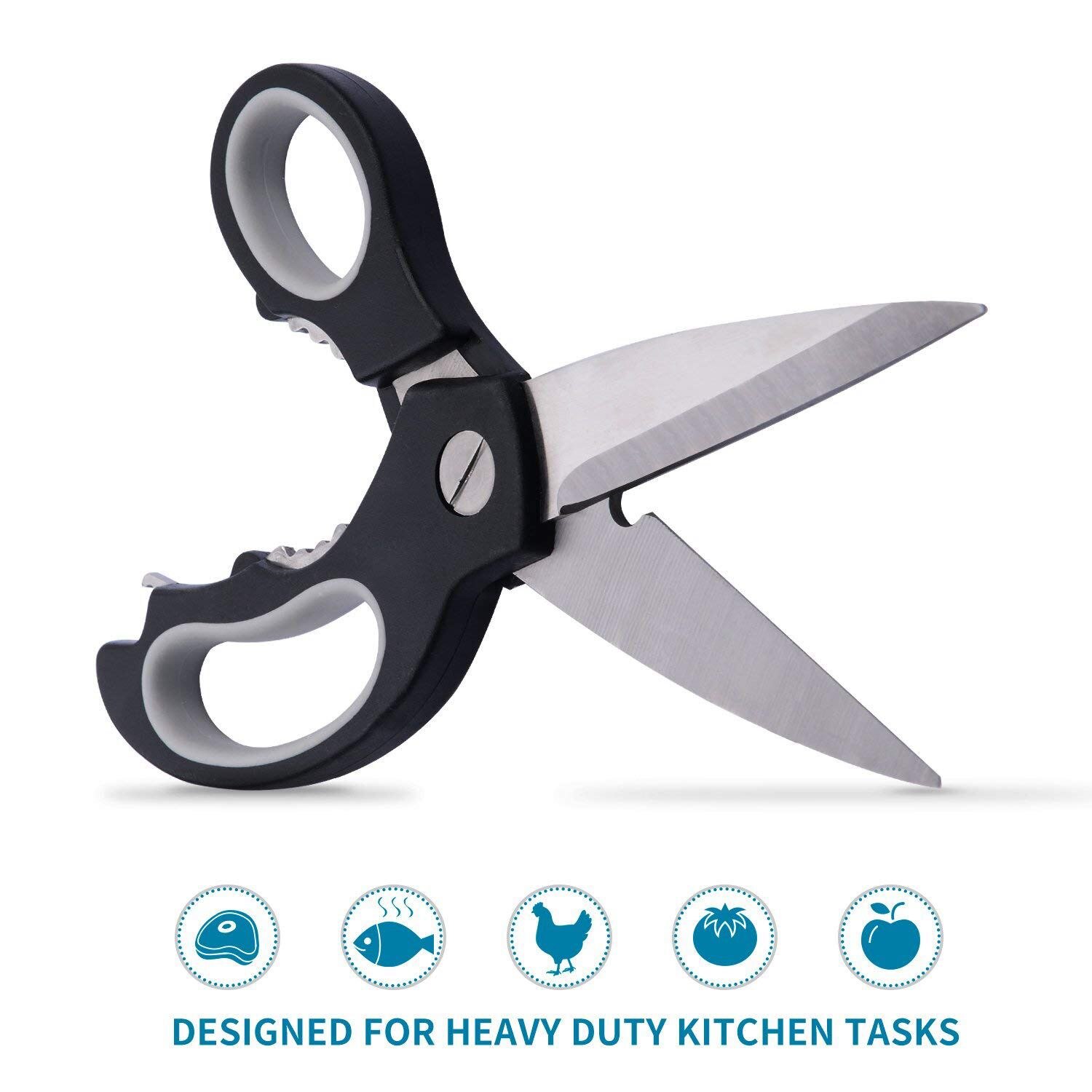 Keuken Schaar Utility Zware Keuken Scharen En Multifunctionele Schaar Voor Pluimvee Kip Bone: Default Title