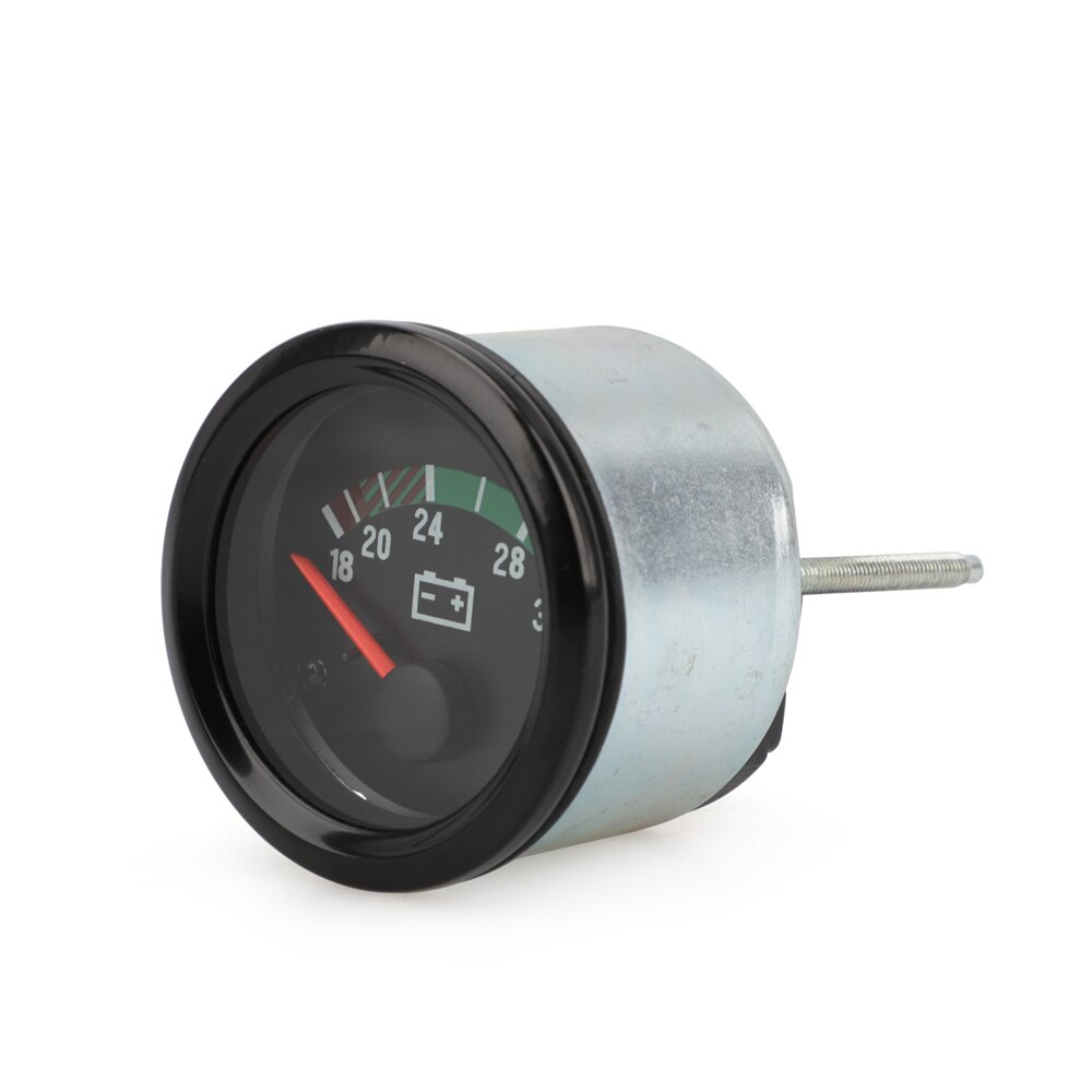 2 " 52mm voltmeter volt gauge 24v passar för de flesta byggmaskiner lastbil vdo 18-32 volt  yc101724