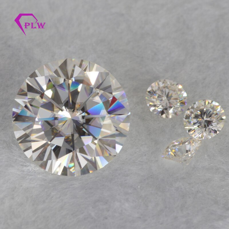 Incluindo a certificação Preço de Fábrica Cor IJ Moissanite 1.5ct 7.5 milímetros VVS Excelente Corte Brilhante Amarelada Para Pulseira Anel
