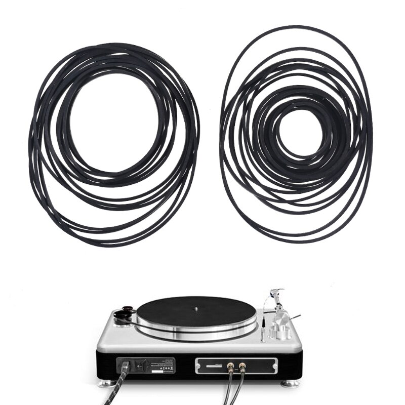 Napęd płaskie pasy gumowa kaseta magnetofonowa DVD gramofon pasek pasek kaseta magnetofonowa wymiana 1.5mm 10 sztuk