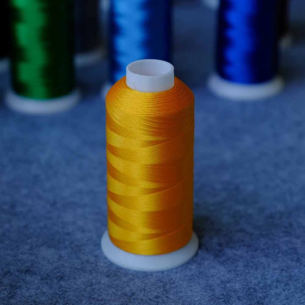 5000M 40WT 100% Polyester Machine Embroidery Thread 120D/2 Premium Madeira Colors for Home and Industrial Machines