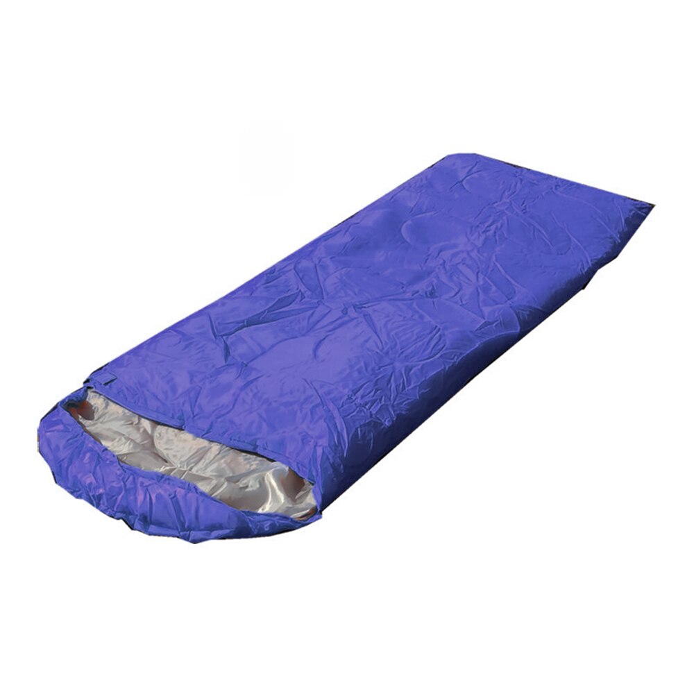 Sovepose vandtæt tæppe ultralet voksen 180*75cm letvægts holdbar: Blå