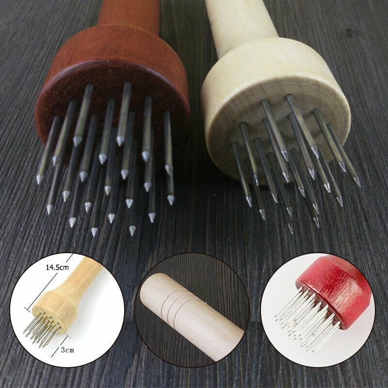 Belly Pork Skin Crispy Hand Tool Hole Hammer Needle Poke Pointed Needle Stainless Steel Fast Tenderizer Loose Steak Kitchen Tool